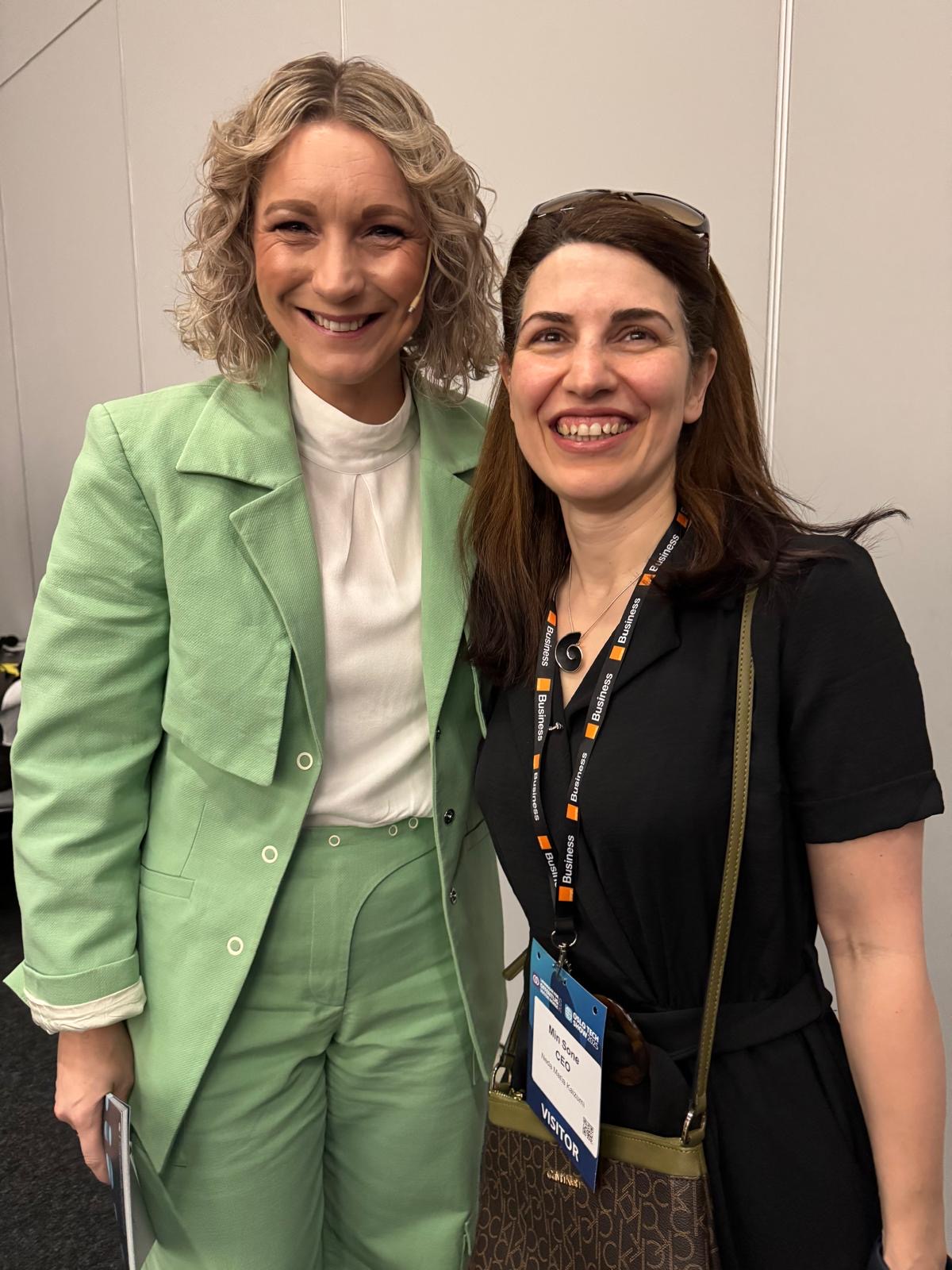 Dr. Neda Maria Kaizumi at the Oslo Tech Summit